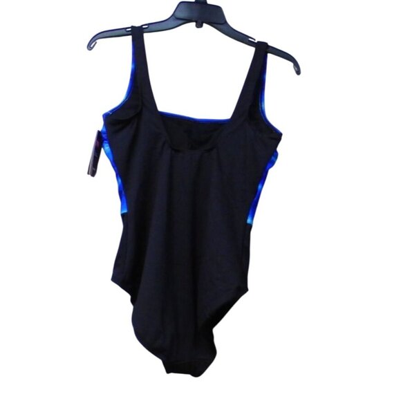 TYR WOMEN’S TRAMONTO SCOOP NECK CONTROLFIT, Blue, SZ. 14 - Picture 12 of 12